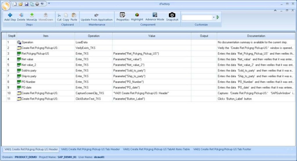 cFactory.07.SAP.testautomation.Objects